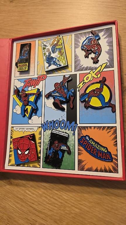 Plaquettes & Badges: Spiderman Pin-Set Marvel – Neuf avec emballage d'origine à Bazenheid par Exo_Tic 1