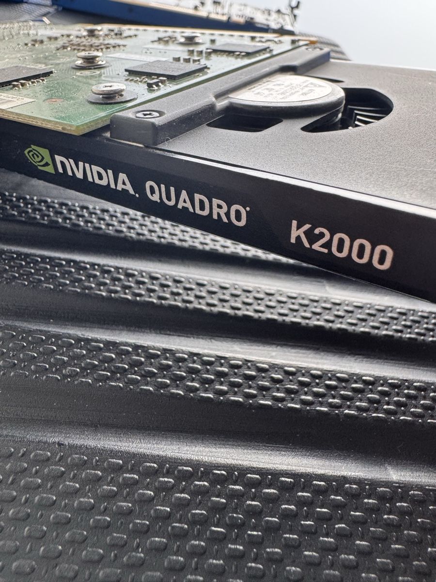 Nvidia Schede grafiche: NVIDIA Quadro K2000 Grafikkarte – Usato da Perlen venduto da SPICE24 1
