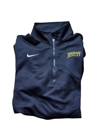 Felpa Zip Jesuit Nike Classics Nera Taglia M