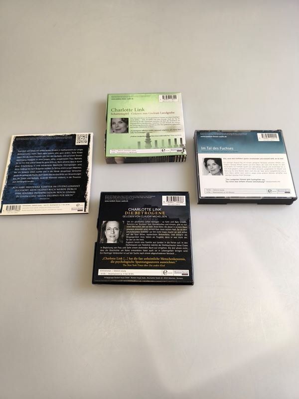 Hörbücher: CHARLOTTE LINK Hörbücher Set Lot – Gebraucht aus Rüti ZH von Restwert_Rueti_ZH 1
