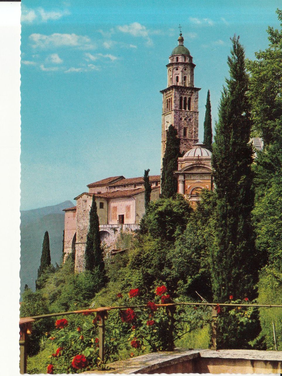 Cartoline postali: Morcote ca. 1960 – Usato da Bürglen TG venduto da StampGraf