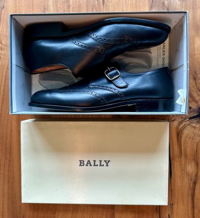 BALLY Herrenschuhe schwarz Gr. 44 (9 1/2)