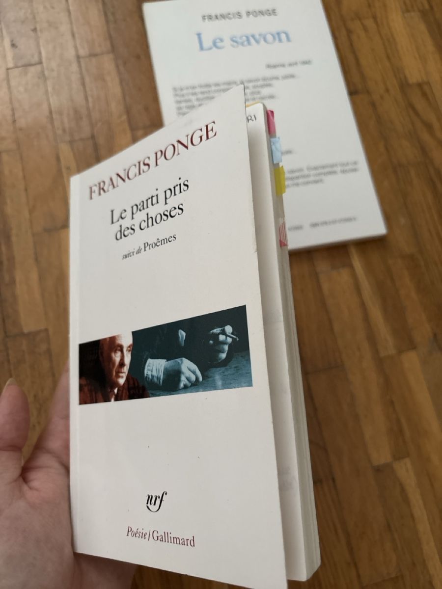 Libri: Francis Ponge: Le savon ; Le parti pris des choses – Usato da Le Grand-Saconnex venduto da mar_wby6 2