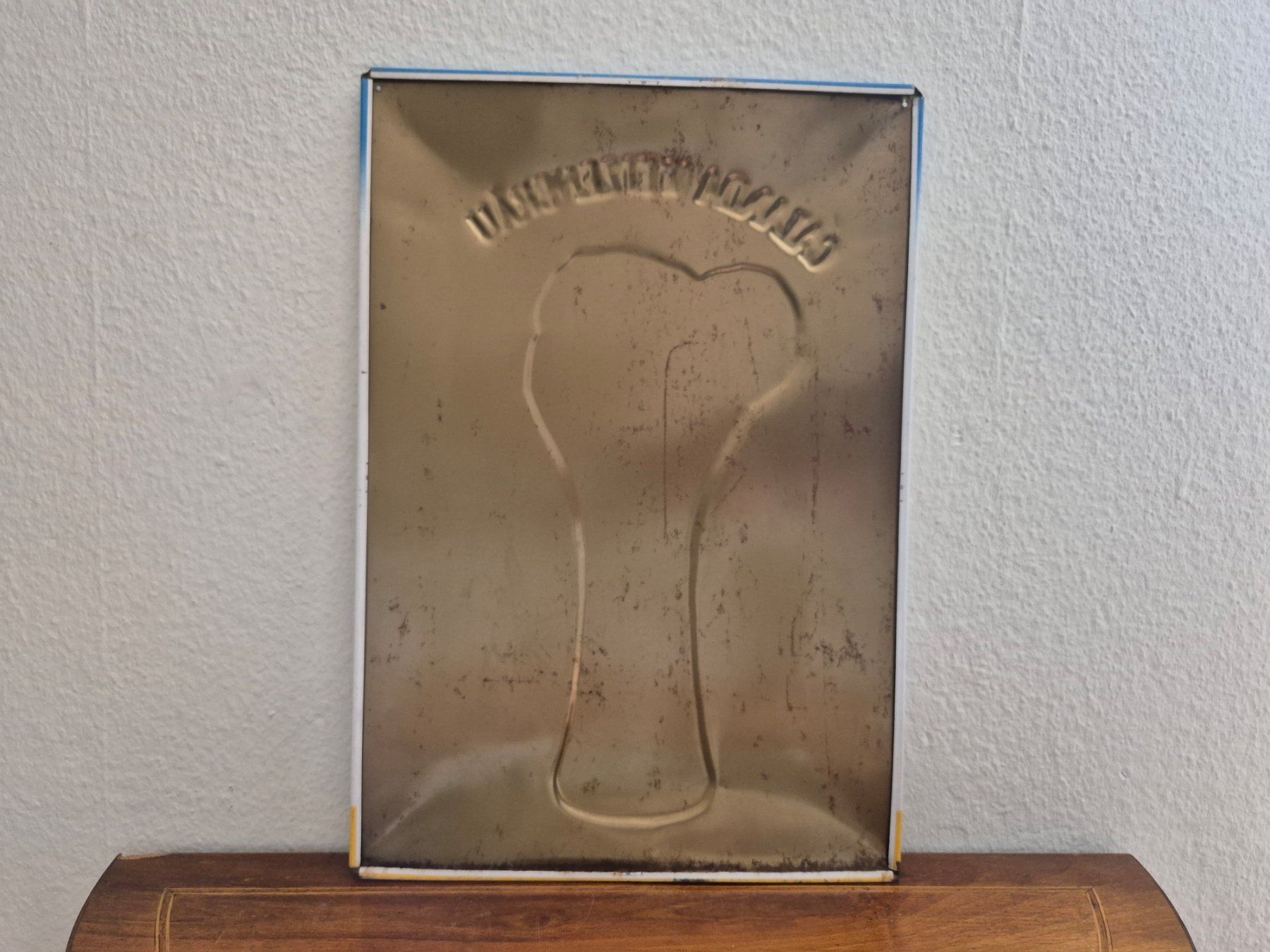 Calanda Schilder: Blechschild Calanda Weizen Bräu Bier Logo Retro Schild Blech – Gebraucht aus Neuhausen von rraayy 9