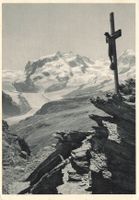 Zermatt (VS) – Kreuz auf dem Gornergrat mit Monte Rosa G
