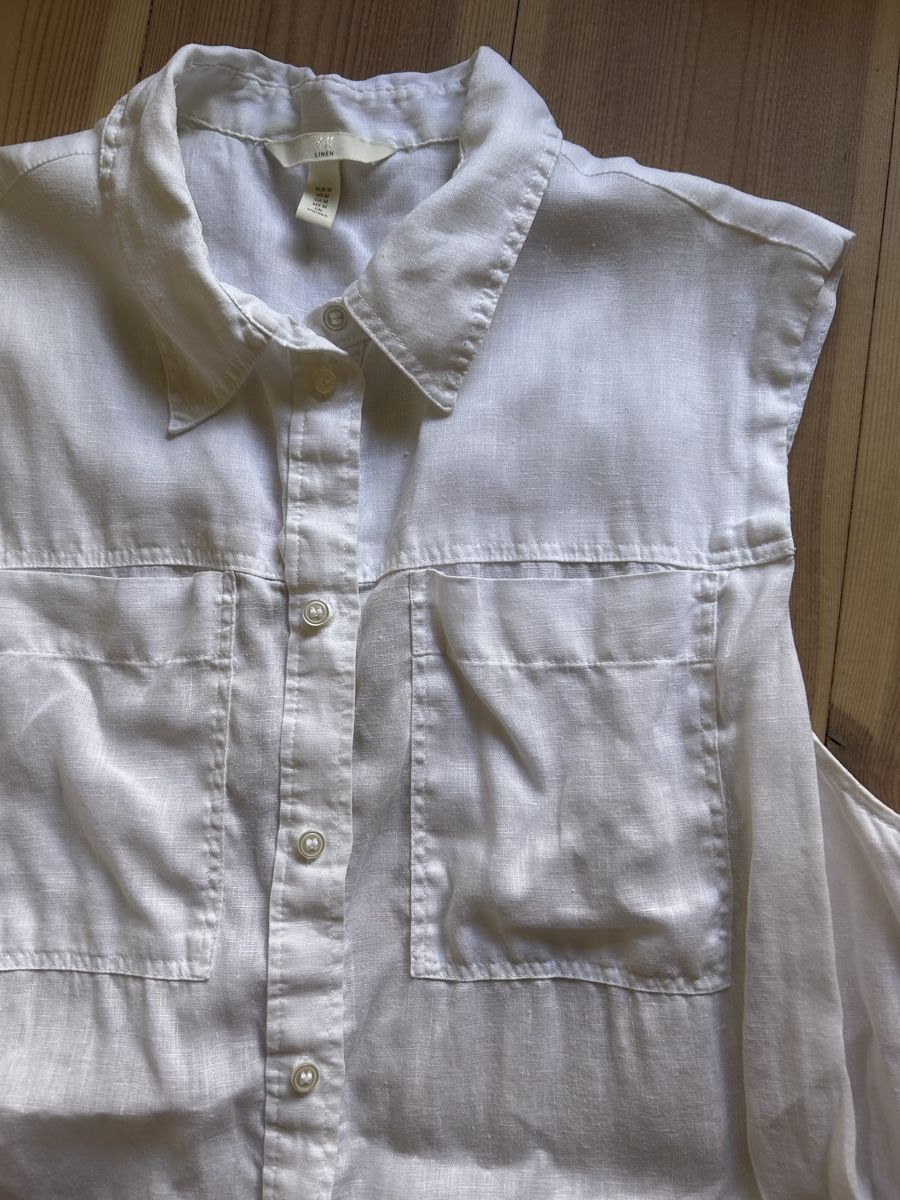 H&M Camicette: Linen shirt H&M – Usato da Chêne-Bourg venduto da car_d88h 1