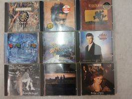 CD Sammlung: Pop-Hits der 80er und 90er - 9 Stück