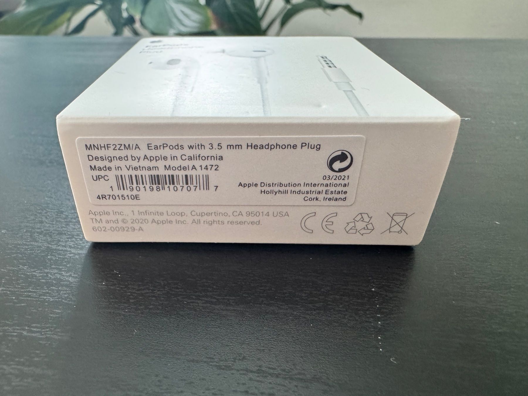 Apple Casques audio: Apple EarPods neu und verpackt – Neuf avec emballage d'origine à Löhningen par santafe06 2