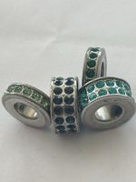 Anhänger Spacer Beads 4  Stück Silber 925