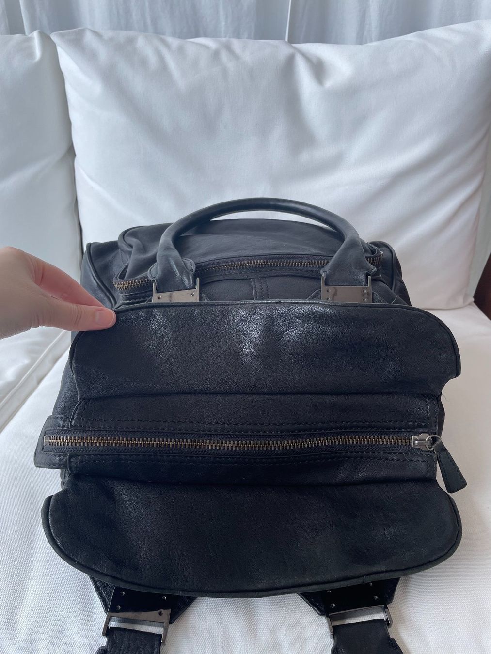 Diesel Taschen für Damen: Diesel Schultertasche aus Leder schwarz – Gebraucht aus Olten von hahnice99 6