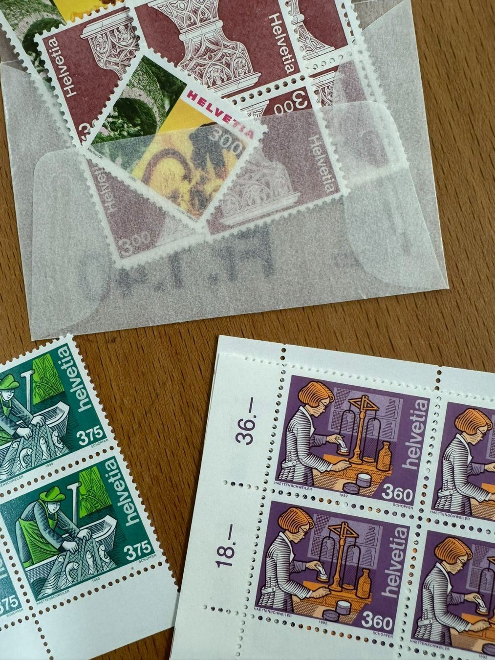 Tutti i francobolli: Frankaturgültige Schweizer Briefmarken – Nuovo (secondo la descrizione) da Brittnau venduto da trouvaille02 8