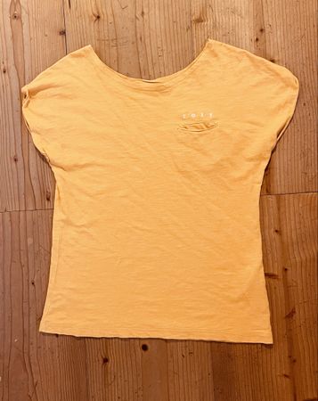 Super état! - T-shirt ROXY jaune/orange, taille 10A (140 cm)