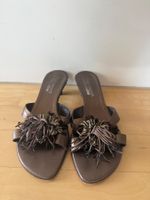 Vintage Rebecca Lavalle Leder-Sandaletten Gr. 39