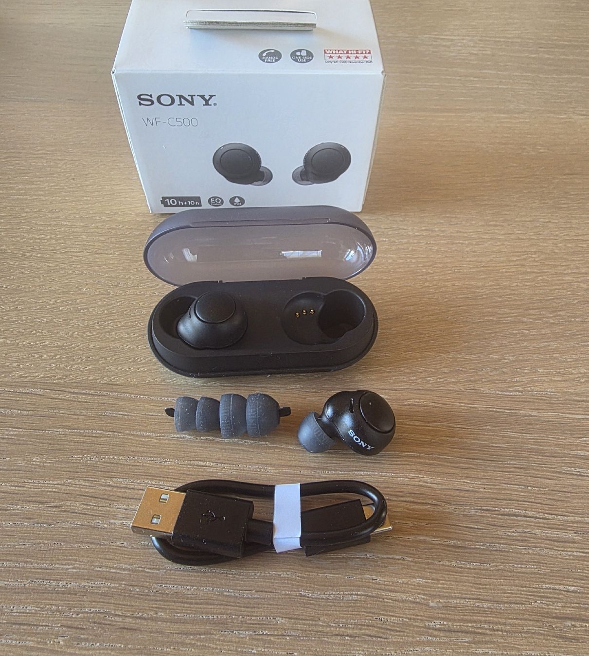 Sony Cuffie: Sony kabellose Ohrhörerset WF-C500 – Nuovo e nell'imballaggio originale da Wilen b.Wil venduto da hpweiss49 1