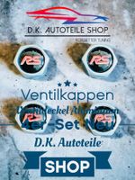 Ford RS Ventilkappen Ventildeckel 4er-Set Neue in silber