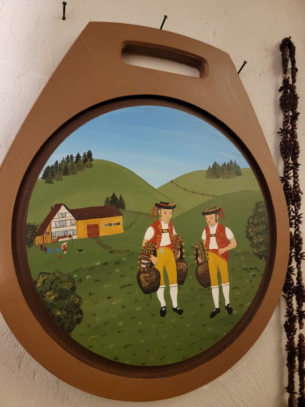 Dipinti: Appenzeller Bauernmalerei – Usato da Sils im Domleschg venduto da platin01