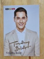 Timothy Boldt (Unter uns) Originalautogramm