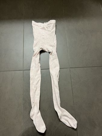 Pusblu Strumpfhose rosa/silber 110/116