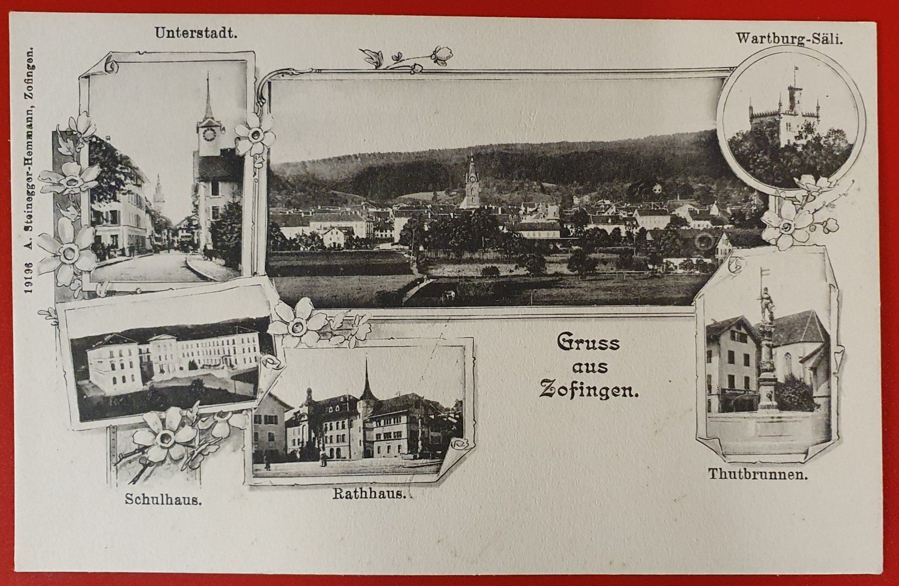 Cartoline postali: Gruss aus Zofingen – Usato da Kreuzlingen venduto da Rschweiz1