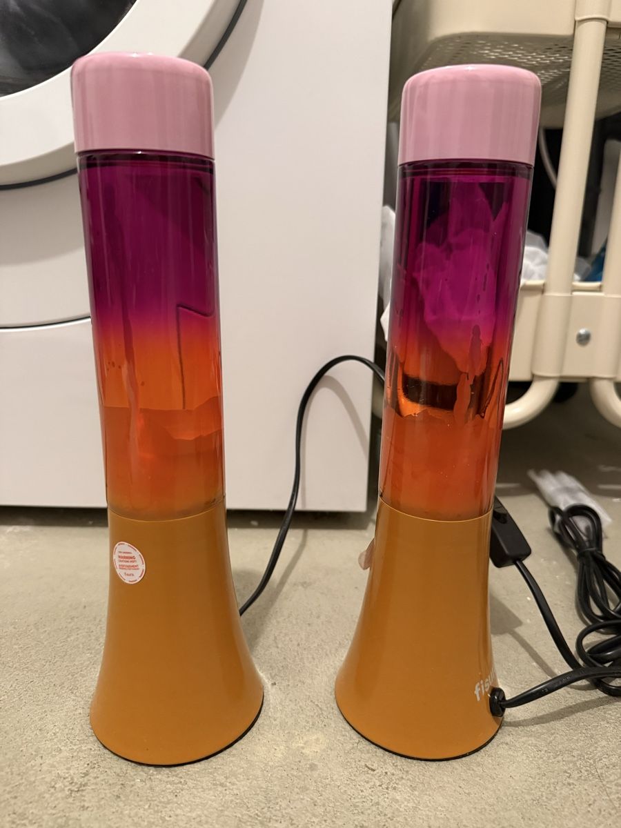 Lampade: 2x Lavalampe – Nuovo e nell'imballaggio originale da Männedorf venduto da Michu2409