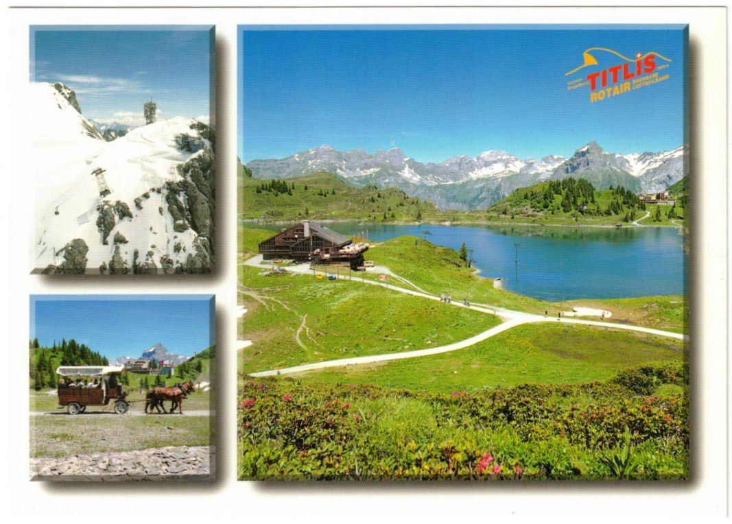 Cartes postales: Engelberg - 3 Bild AK Titlis – D'occasion à Binningen par Mountainrider