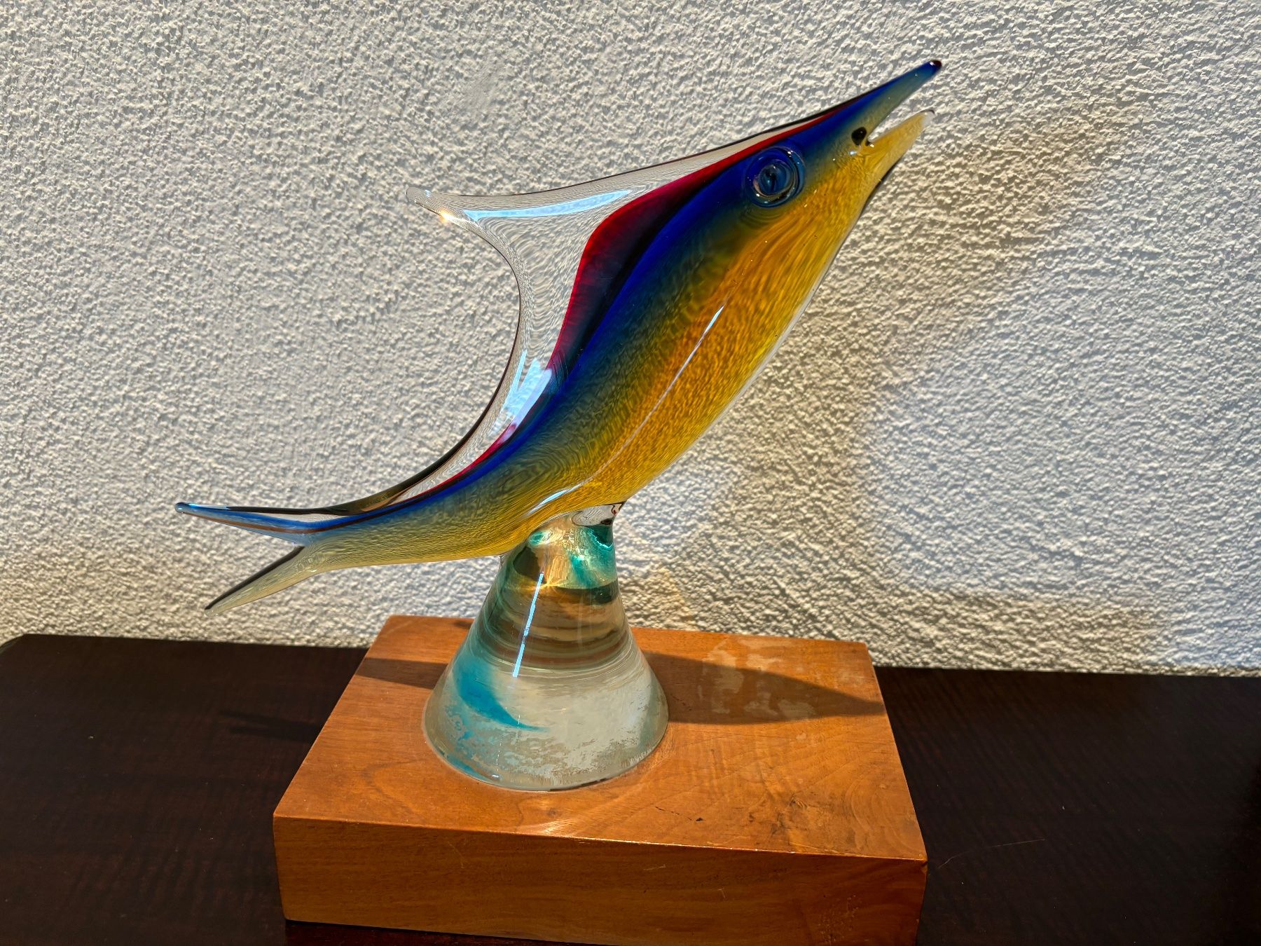 Murano Bicchieri: Murano Fisch aus Glas Vintage – Usato da Oberrieden venduto da Yola0