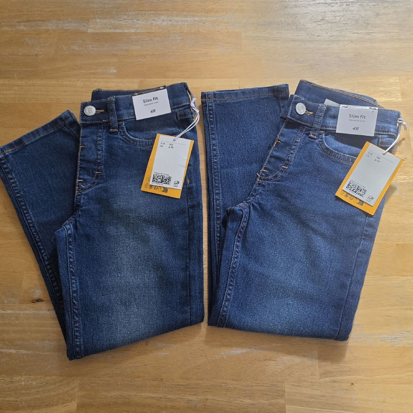H&M Hosen: 2x Jeans Gr.122 | NEU – Neu und originalverpackt aus Gerlafingen von SiM_sch