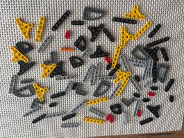Lego Technik runde flache Lochbalken LotP