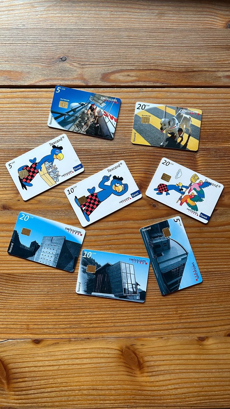 Swisscom Schede telefoniche: Taxcard – Usato da Hofstetten b. Brienz venduto da summer_11