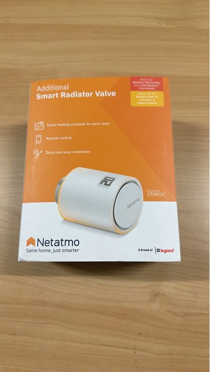 NETATMO NAV01-EN Smart Radiator Valve Zusatzventil (Neu (gemäss ...