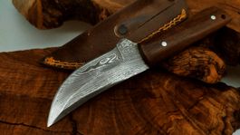 Top 1A Damast Messer Knife echter Faltenstahl Damascus