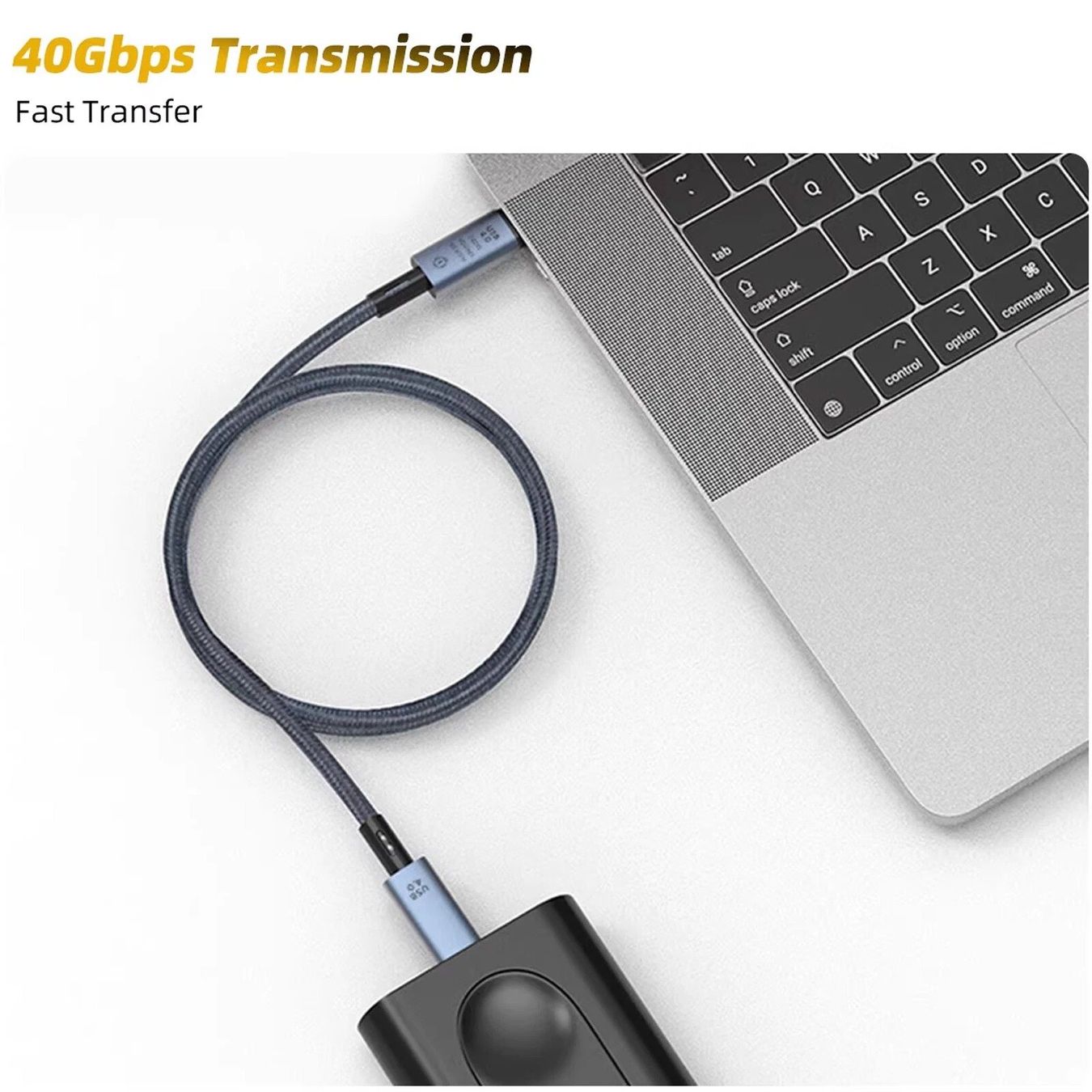 Kabel: USB C 4.0 Kabel Thunderbolt 4&3 8K 240W Daten 40Gbps 1m – Neu (gemäss Beschreibung) aus Kirchdorf AG von Apost008 4