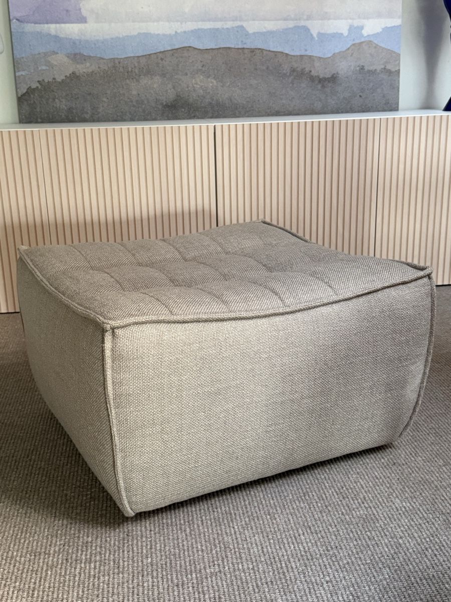 Ethnicraft Sgabelli: Ethnicraft Pouf / Sofa footstool N701 – Nuovo (secondo la descrizione) da Zürich venduto da sq9_8ylr