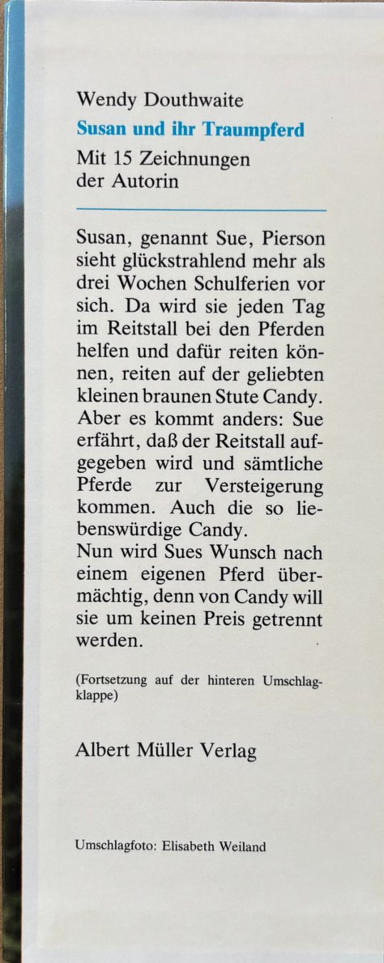 Libri: Susan und ihr Traumpferd – Nuovo (secondo la descrizione) da Sarnen venduto da Livres 1