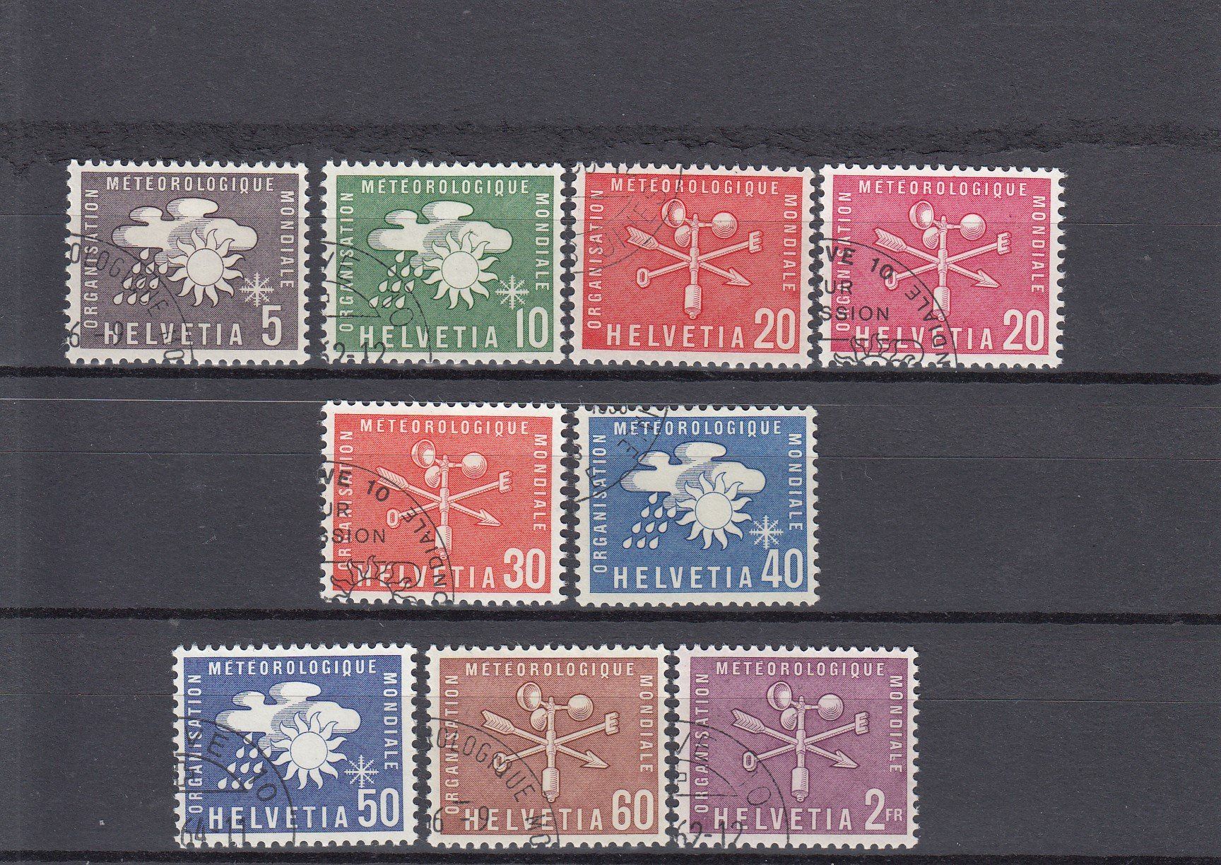 Tutti i francobolli: Diverse gestempelte Dienstmarken der UNO-Ämter, s. Text – Nuovo (secondo la descrizione) da Spreitenbach venduto da Lienbi01 4