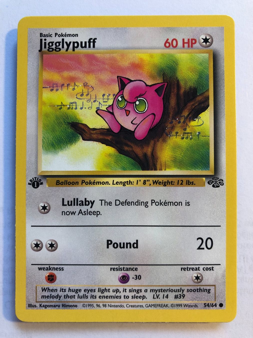 Sammelbilder & Trading cards: Jigglypuff 1st Jungle - MINT - ab 1.- – Gebraucht aus Giubiasco von dan_pr8b