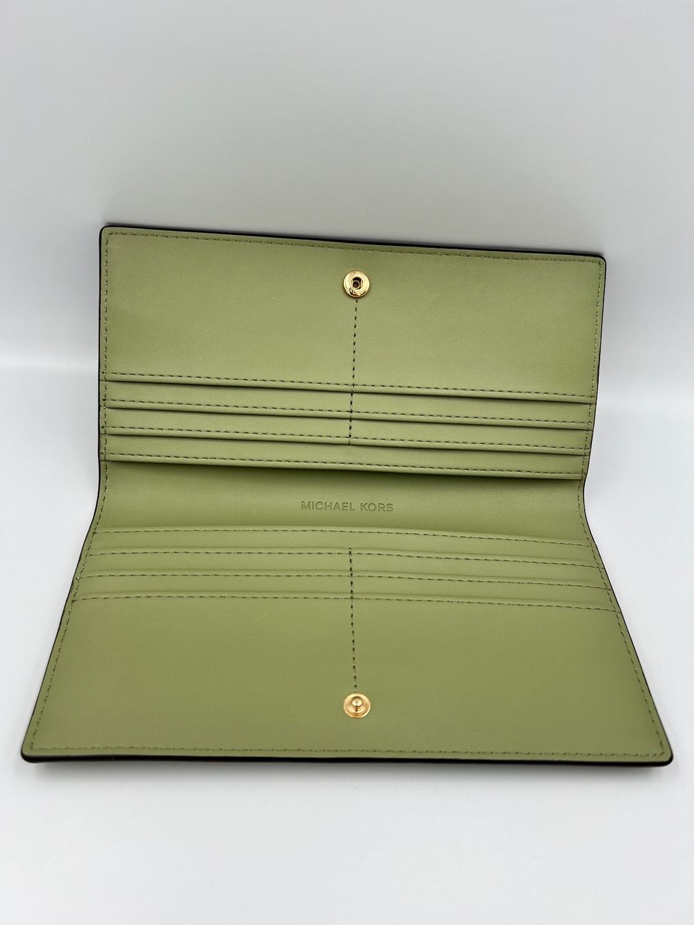 Michael Kors Portamonete: Michael Kors Portemonnaie olive – Nuovo e nell'imballaggio originale da Wiedlisbach venduto da Sistershop 3