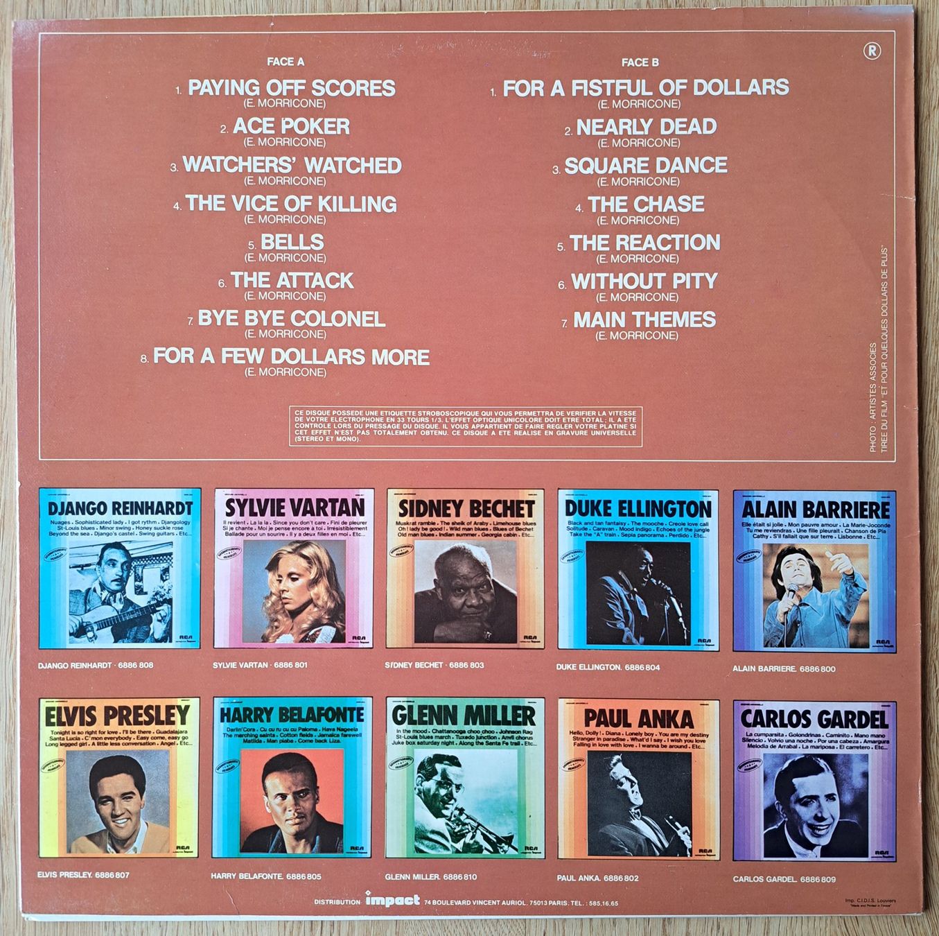 Dischi in vinile: Ennio Morricone - Pour une poignee de dollars – Usato da Meggen venduto da Ricardokoch 1