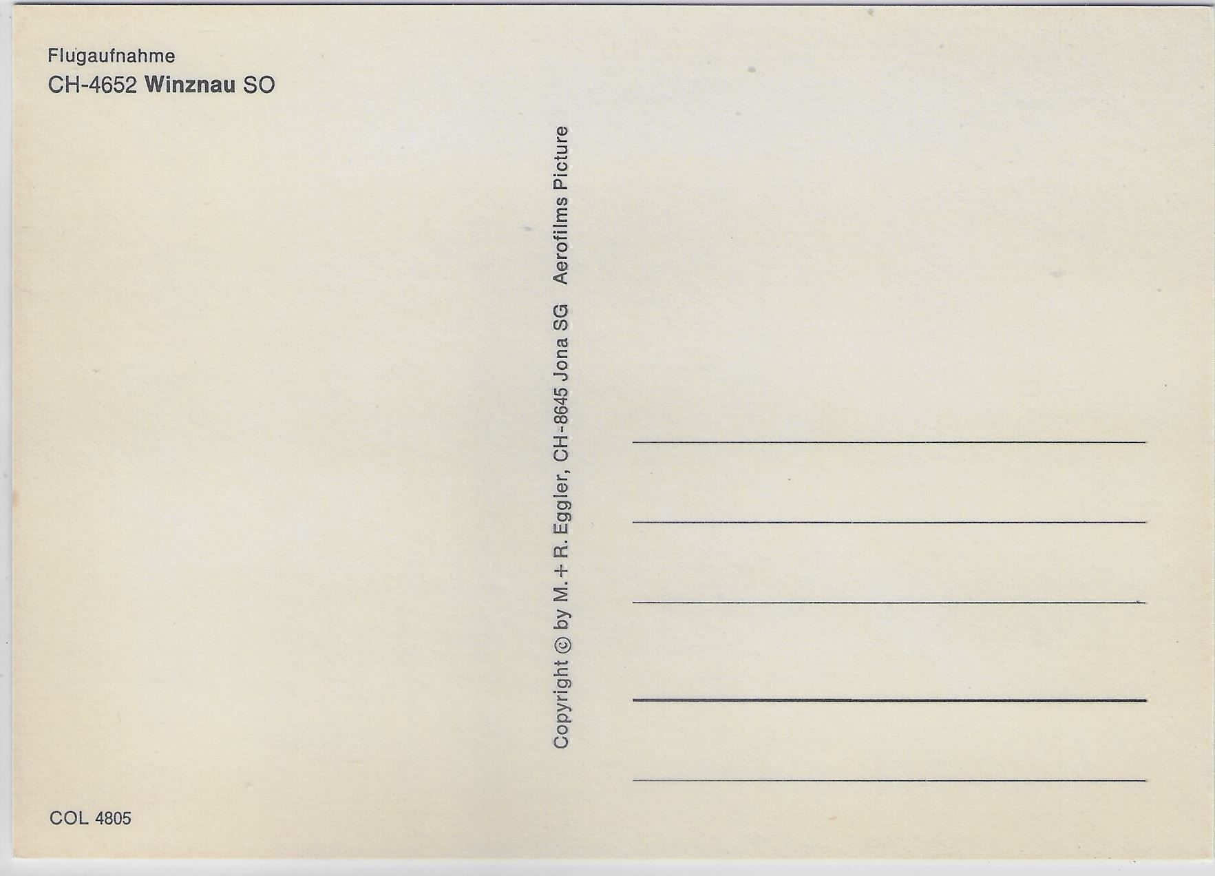 Cartoline postali: Flugaufnahme Winznau SO – Antico da Ettingen venduto da Kartenplanet 1