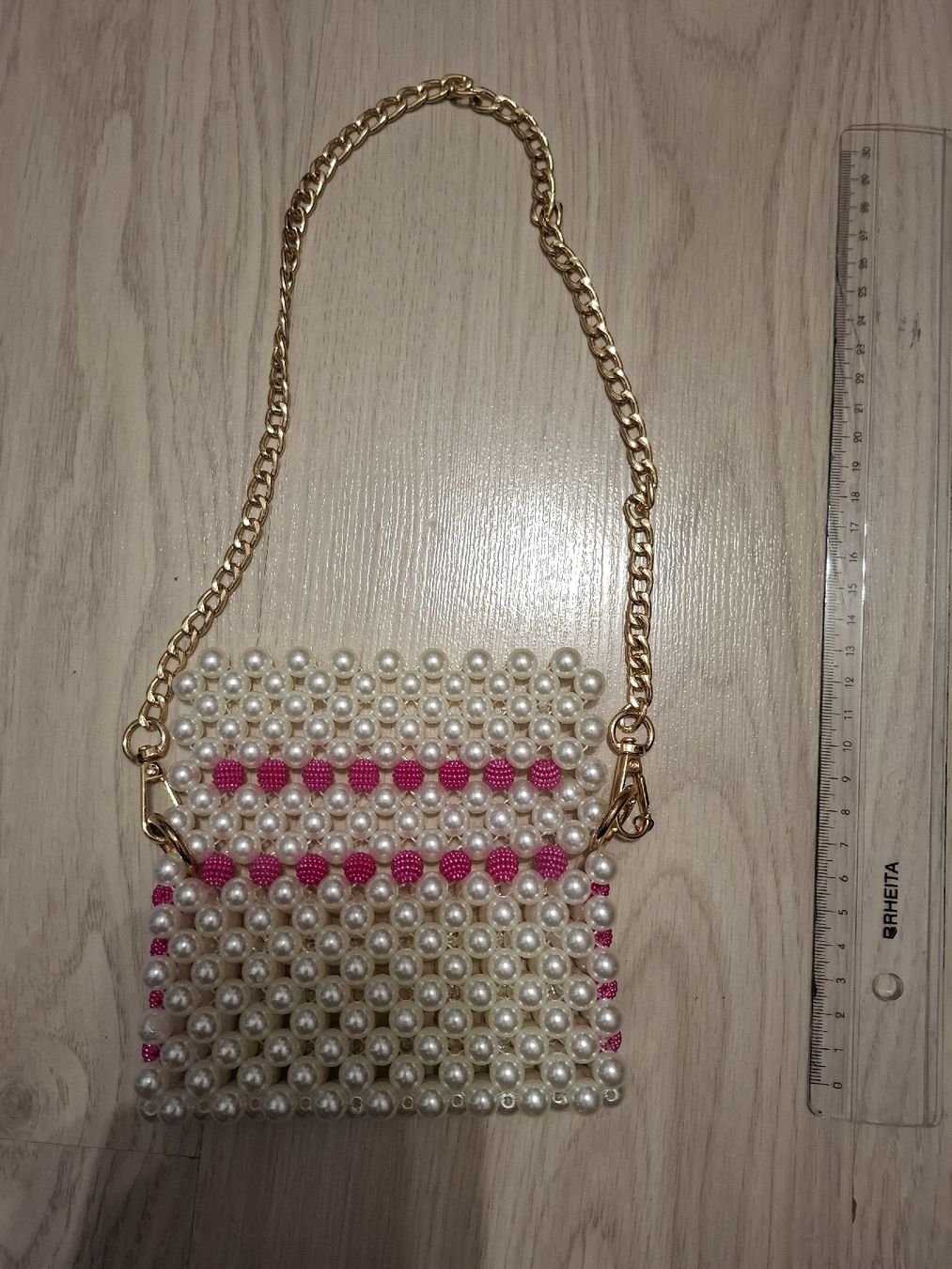 Borse & Zaini: Trendige Perlen-Handtasche, neuwertig – Usato da Basel venduto da Svidovic 3
