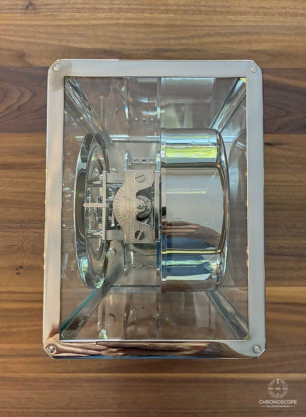 Jaeger-Lecoultre Orologi da terra & Orologi da parete: Jaeger-LeCoultre Atmos Classic nickel-plated, serviced. – Usato da Luzern venduto da ChronoScope6004 7