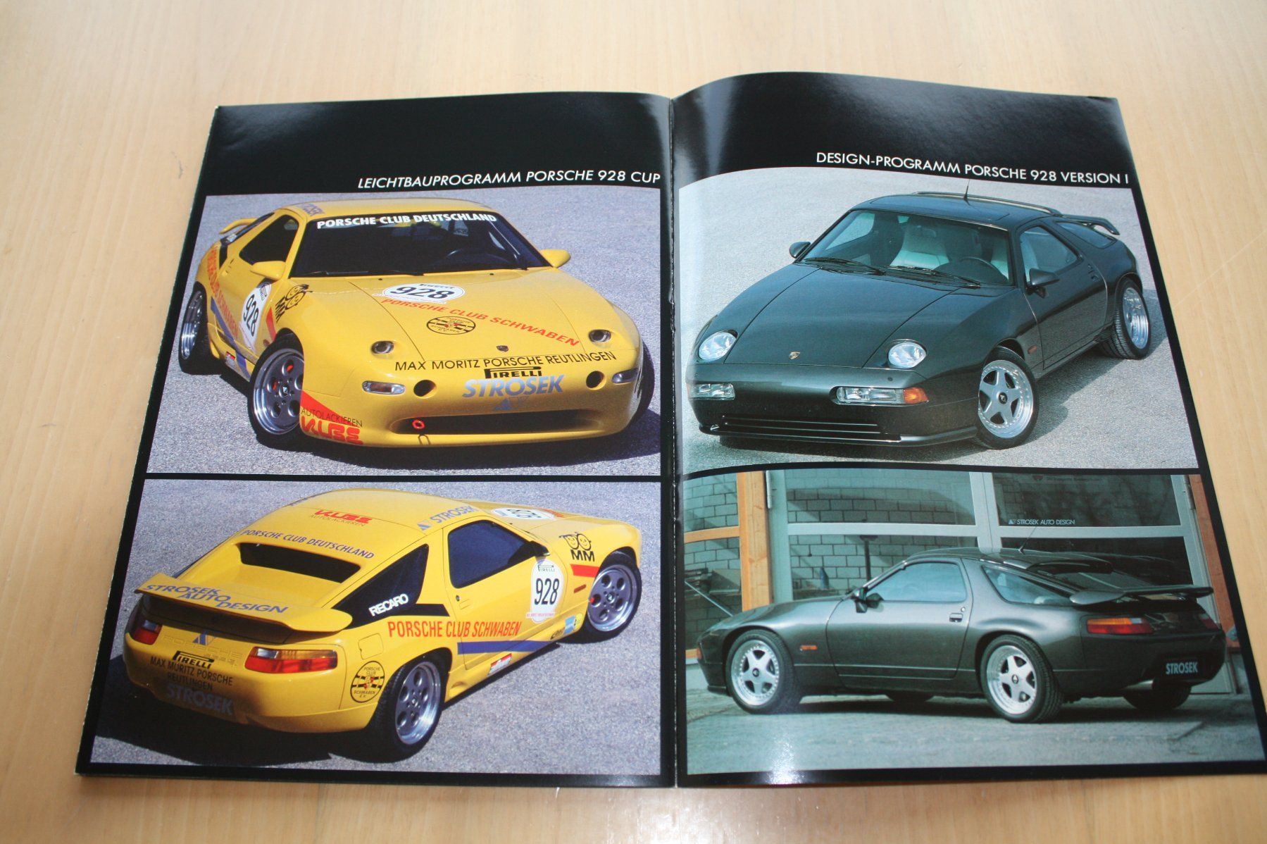 Porsche Documenti: Strosek Porsche Prospekt 1995 – Usato da Wikon venduto da erwin400 8