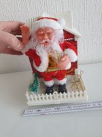 Déco Noël vintage - Père Noël et sa cheminée !