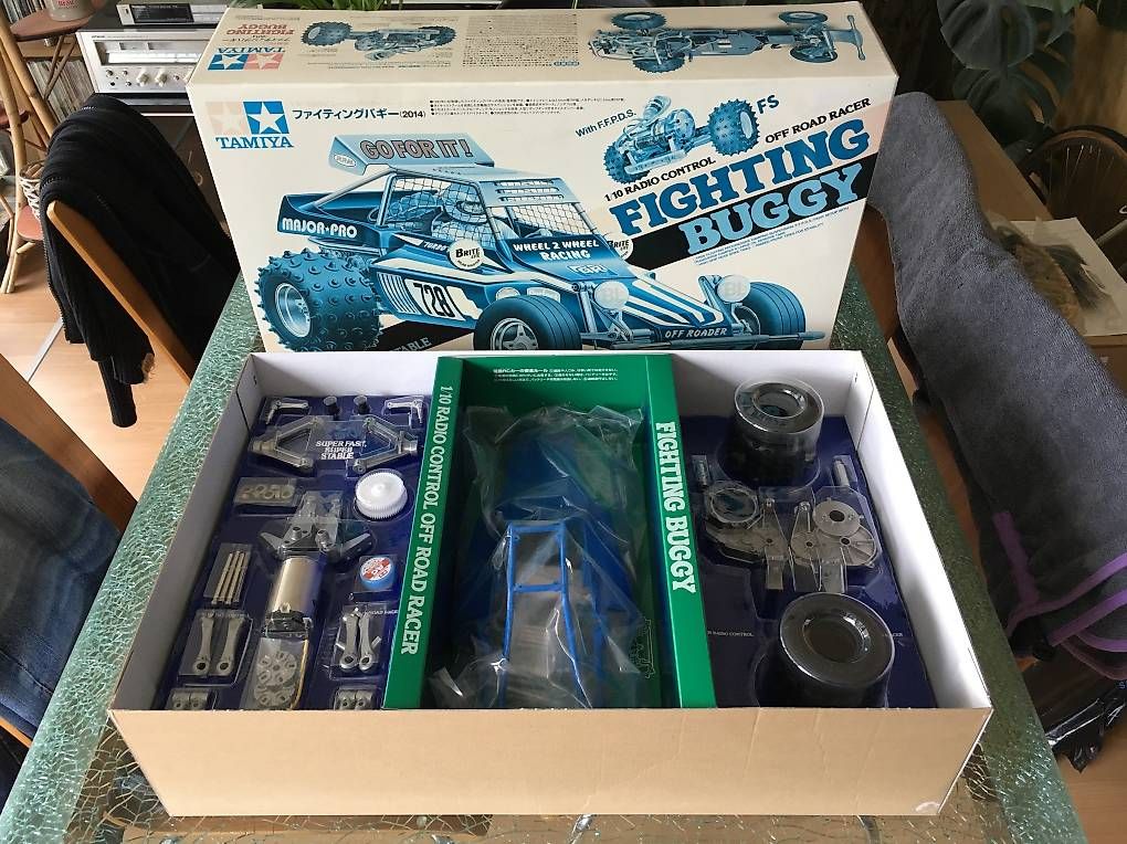 Tamiya Modellismo RC: Tamiya Fighting Buggy Bausatz Re-Release 2014 NEU – Nuovo e nell'imballaggio originale da holziken venduto da Weston 1