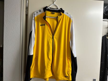 Jako Trainingsjacke gelb schwarz Grösse XXL gebraucht