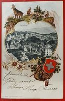 Prägekarte Herisau 1904