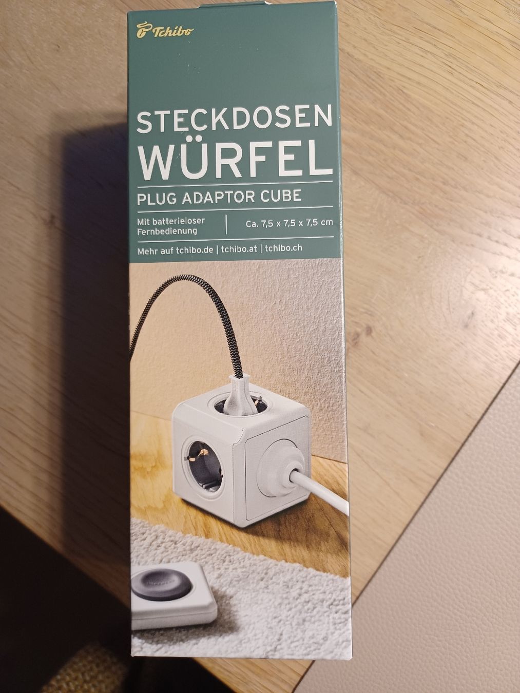 Spine: Steckdosen Würfel, Adapter D – Nuovo e nell'imballaggio originale da Buchberg venduto da Tschosie