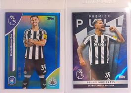 Topps Foil /150 + Premier Pull Bruno Guimaraes 2x Karten!