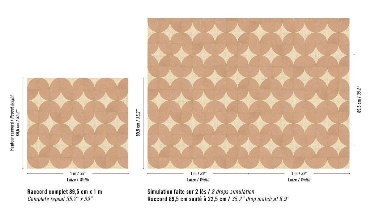 Tapeten: 2 rouleaux de papier peint Élitis - vinyle – Neu und originalverpackt aus Verbier von elodielegros91 1
