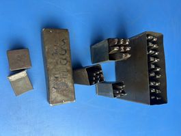 4 unvollständige Buchstabe / Zahlen Sets